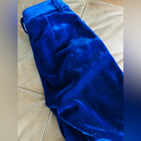 Velvet trouser pants - Picture 5 of 5